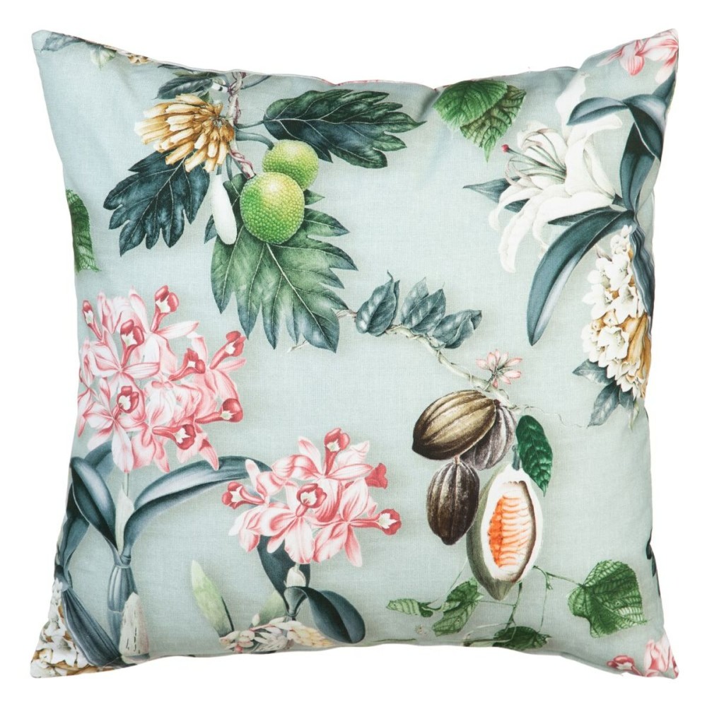 Cushion Turquoise 60 x 60 cm 100% cotton Orchid