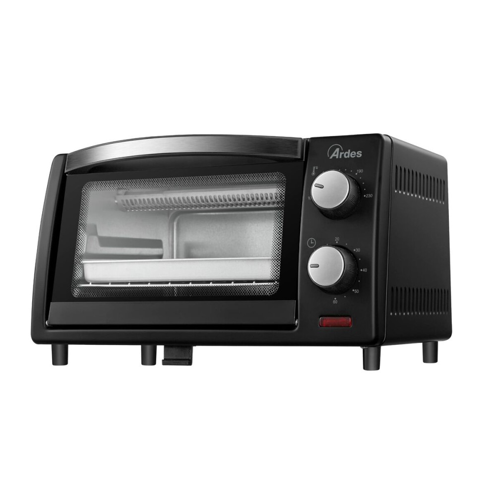 Convection Oven Ardes AR6211B Black 800 W 10 L