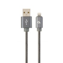 Cabo Lightning Cablexpert CC-USB2S-AMLM-2M-BG