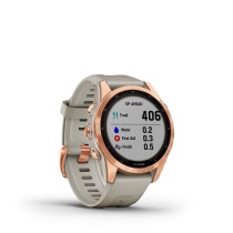 Smartwatch GARMIN Fenix 7S Sport Solar 1,2" Beige Oro Rosa