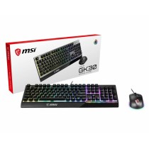 Teclado e Rato MSI Vigor GK30 Qwerty espanhol