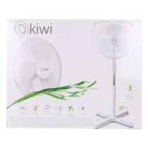 Ventilador de Pé Kiwi Branco 45 W (Ø 40 cm)