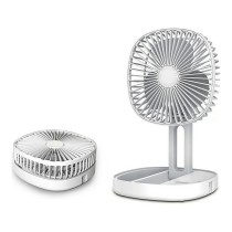 Ventilador de Mesa Basic Home Branco 4,5 W