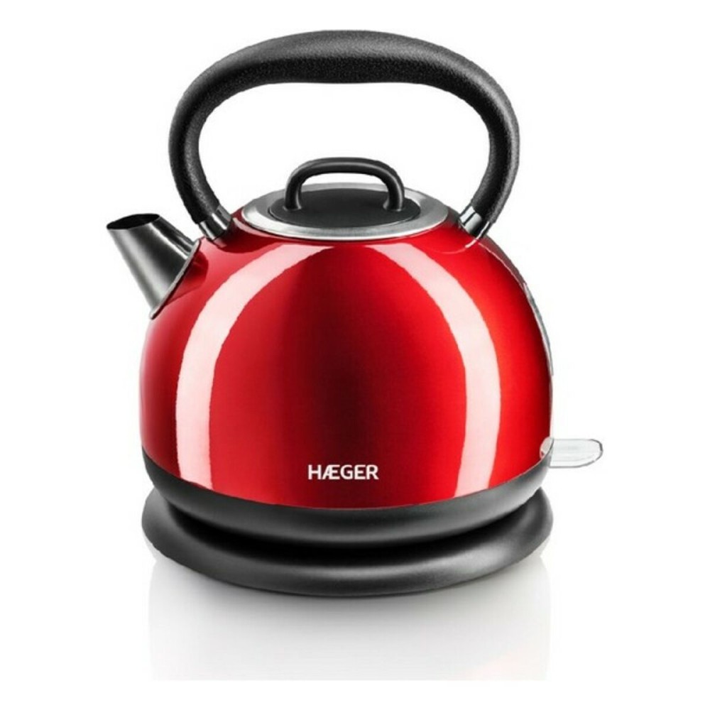 Water Kettle and Electric Teakettle Haeger Red Cherry 2200 W (1,7 L) 1,7 L