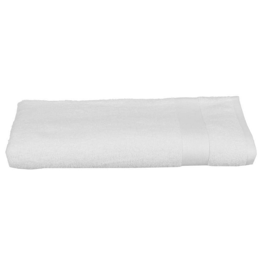 Bath towel Atmosphera Cotton White 450 g/m² (100 x 150 cm)