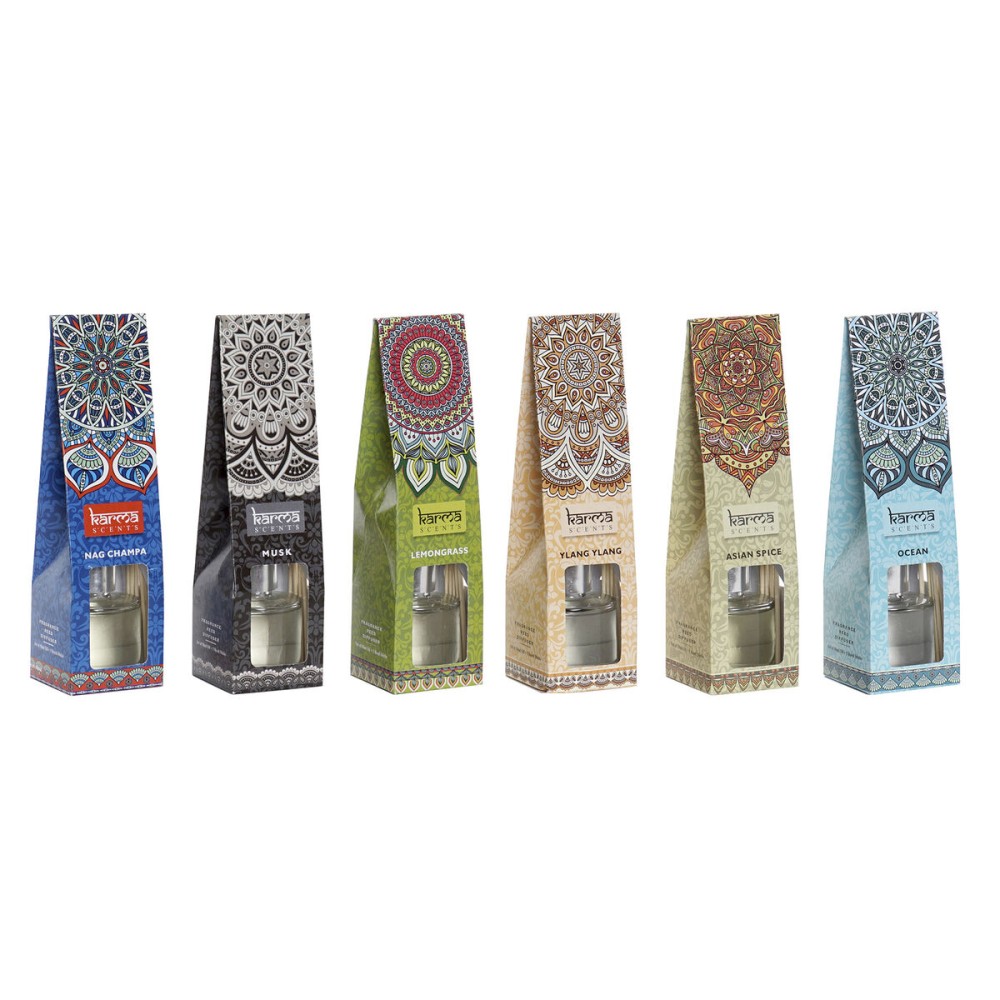 Perfume Sticks DKD Home Decor Oriental Mandala Indian Man 50 ml (6 Pieces)