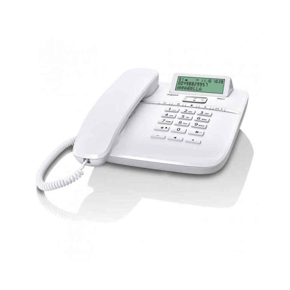 Teléfono Fijo Gigaset DA611 Blanco Negro (Reacondicionado B)