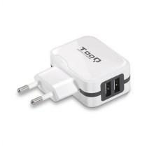 Carregador de Parede TooQ AATCAT0150 USB x 2 17W Branco