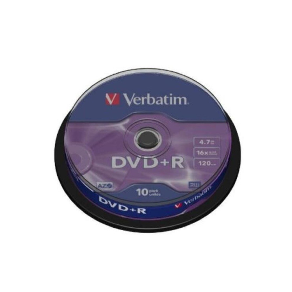 DVD+R Verbatim 43498 4.7 GB 16x 10 pcs