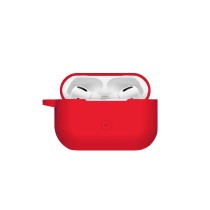 Funda Protectora Celly AIRPODS PRO Auriculares Rojo Silicona Plástico