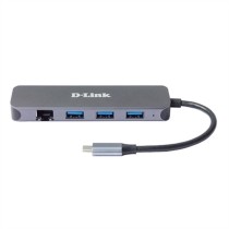 Hub USB D-Link DUB-2334 Grau