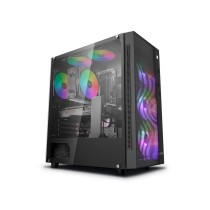 ATX Semi-Tower Gehäuse DEEPCOOL Matrexx 55 Mesh ADD-RGB 4F ARGB Schwarz