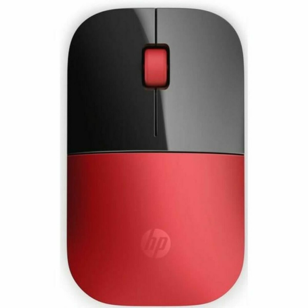 Mouse senza Fili HP V0L82AAABB Rosso Nero/Rosso