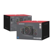 Altoparlanti per Giochi Genesis Helium 800BT Nero