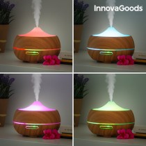 Umidificatore Diffusore di Aromi con LED Multicolore InnovaGoods IG812706 300 ml (Ricondizionati B)