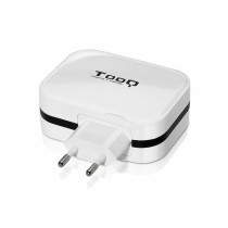 Cargador de Pared TooQ TQWC-1S04WT USB x 4 34W Blanco Negro 34 W