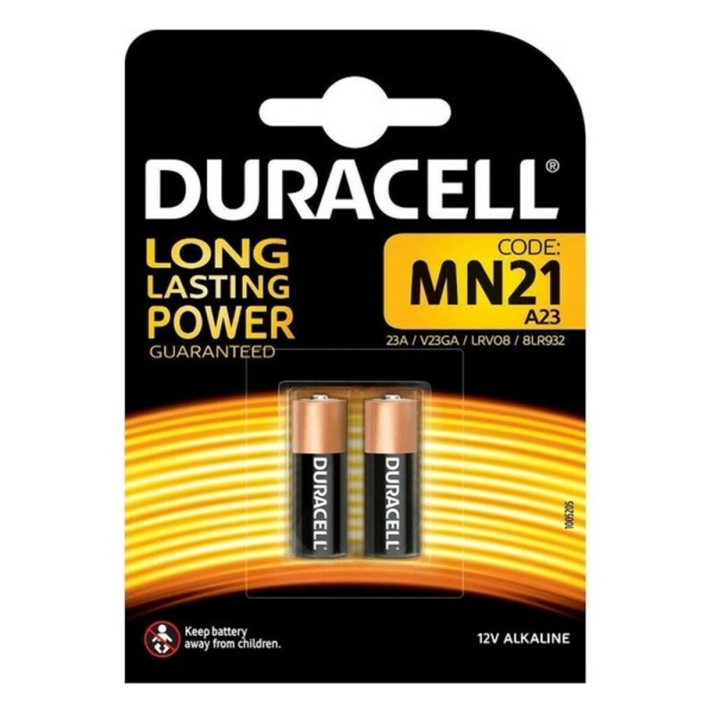 Pilhas MN21B2 DURACELL MN21-X2 2 uds 12 V