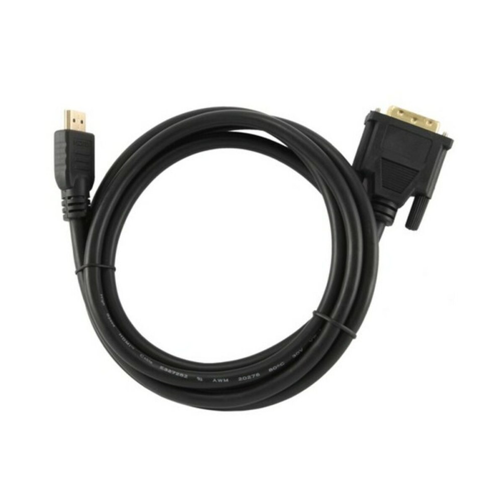 Cable HDMI a DVI GEMBIRD CC-HDMI-DVI-6 1,8 m Negro