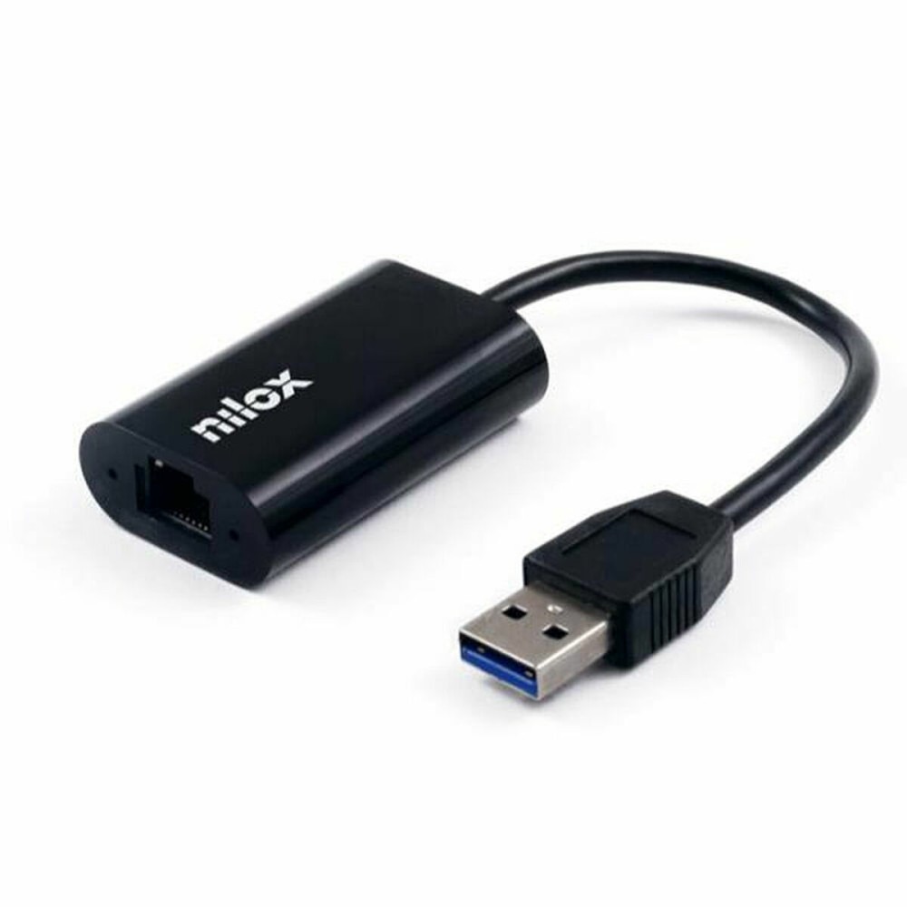 Cable adaptador Nilox    USB-A Ethernet (RJ-45)