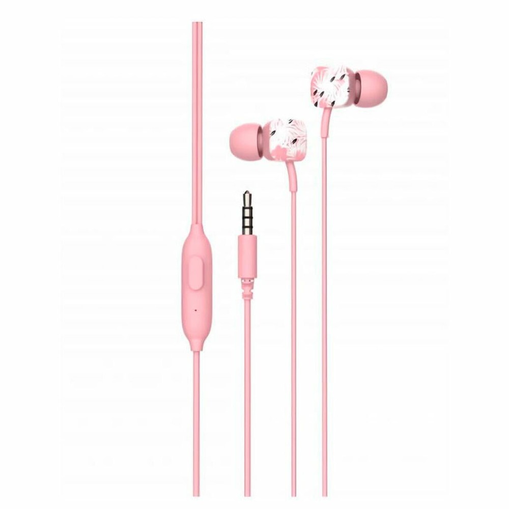 Auriculares de botão SPC Internet 4603P Cor de Rosa