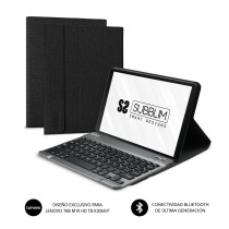 Capa para Tablet e Teclado Subblim SUBKT3-BTL100 Preto Qwerty espanhol (Recondicionado A)