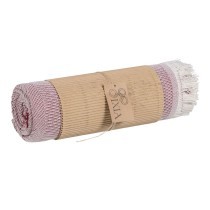 Trapunta Beige Rosso Granato