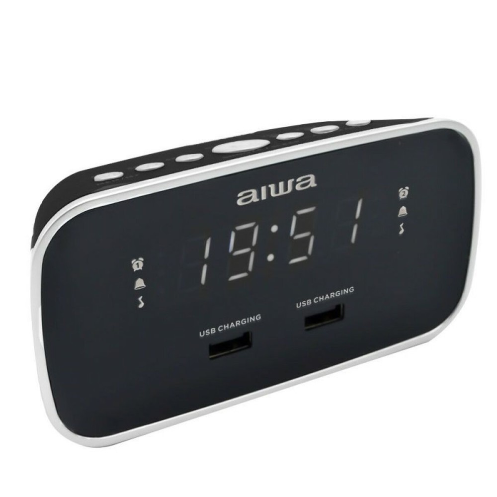 Radio Despertador Aiwa CRU19BK   NEGRO Negro