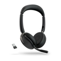 Auriculares Bluetooth con Micrófono Jabra Evolve2 65 Flex Negro