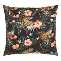 Cushion Jungle Black 50 x 50 x 2 cm