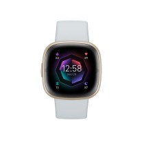 Smartwatch Fitbit Sense 2 Azzurro Bianco Dorato