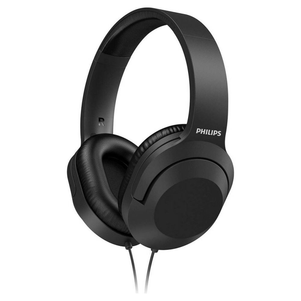 Auriculares de Diadema Philips Preto Com cabo