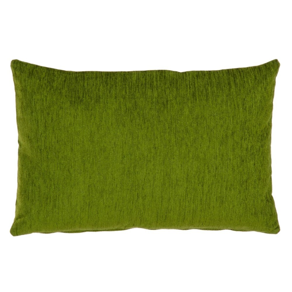 Kissen Polyester grün Acryl 60 x 40 cm