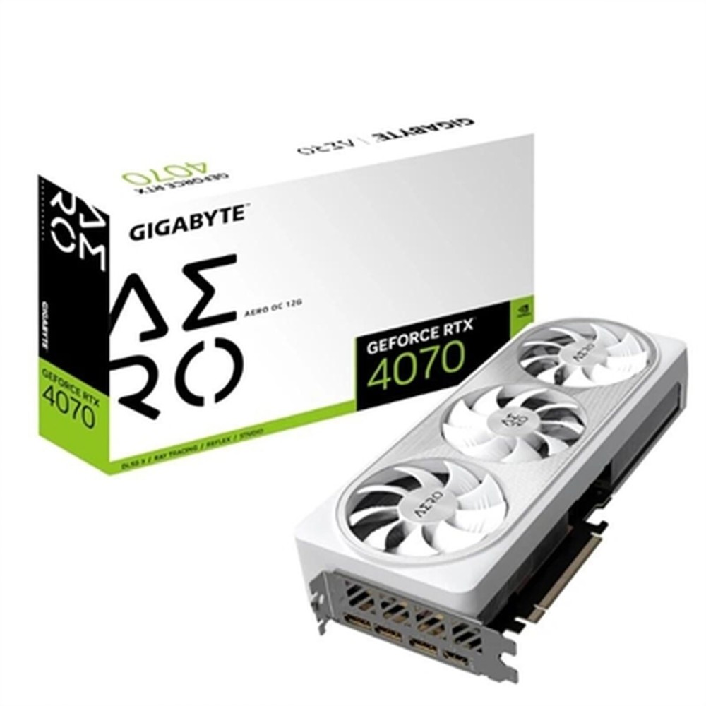 Placa Gráfica Gigabyte GV-N4070AERO OC-12GD 12 GB GDDR6X