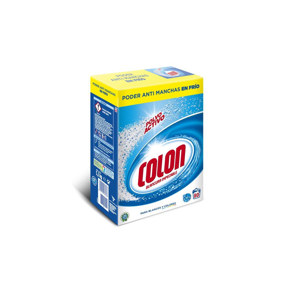 Detergente Para la Ropa Colon Activo (80 Dosis)