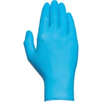 Luvas Descartáveis JUBA Caixa Sem pó Azul Nitrila (100 Unidades)