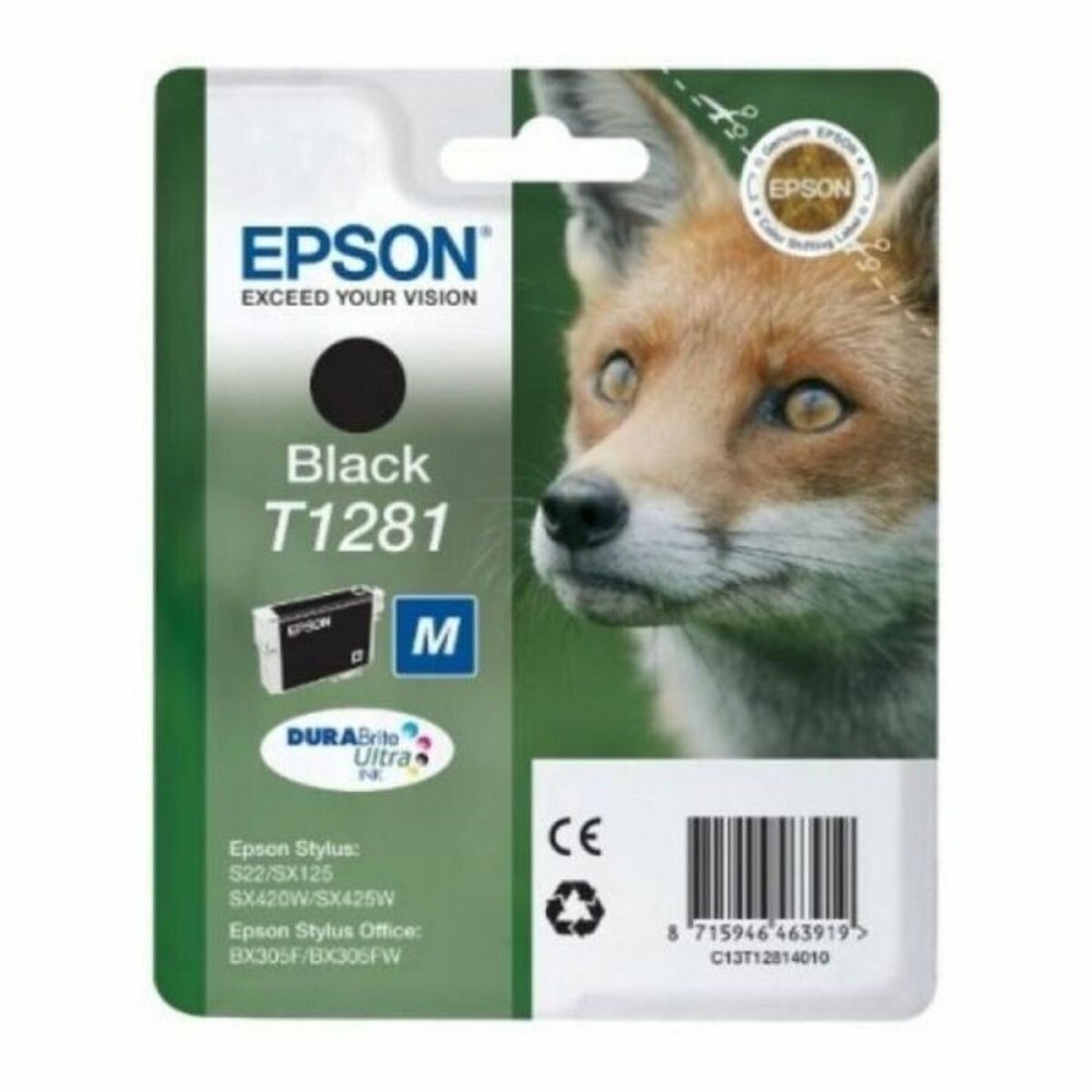 Original Tintenpatrone Epson T1281 Schwarz