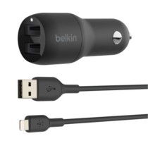 Ladegerät fürs Auto Belkin CCB001BTBK Schwarz 24 W