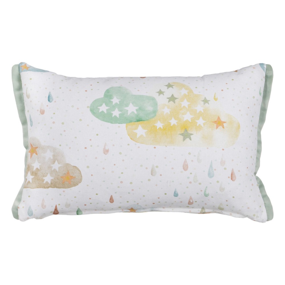 Cushion Children's Stars 100% cotton 45 x 30 cm