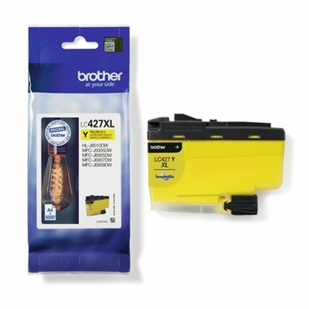 Tinteiro de Tinta Original Brother LC-427XLY Amarelo