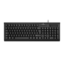 Teclado CoolBox COO-TEC03DNI Qwerty espanhol Preto Espanhol