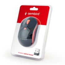 Souris sans-fil GEMBIRD MUSW-4B-03-R Noir/Rouge (1 Unités)