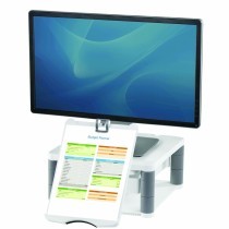 Soporte de Mesa para Pantalla Fellowes Plus Platino Plateado