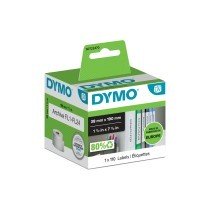 Etikettenrolle Dymo 38 x 190 mm LabelWriter™ Weiß (6 Stück)