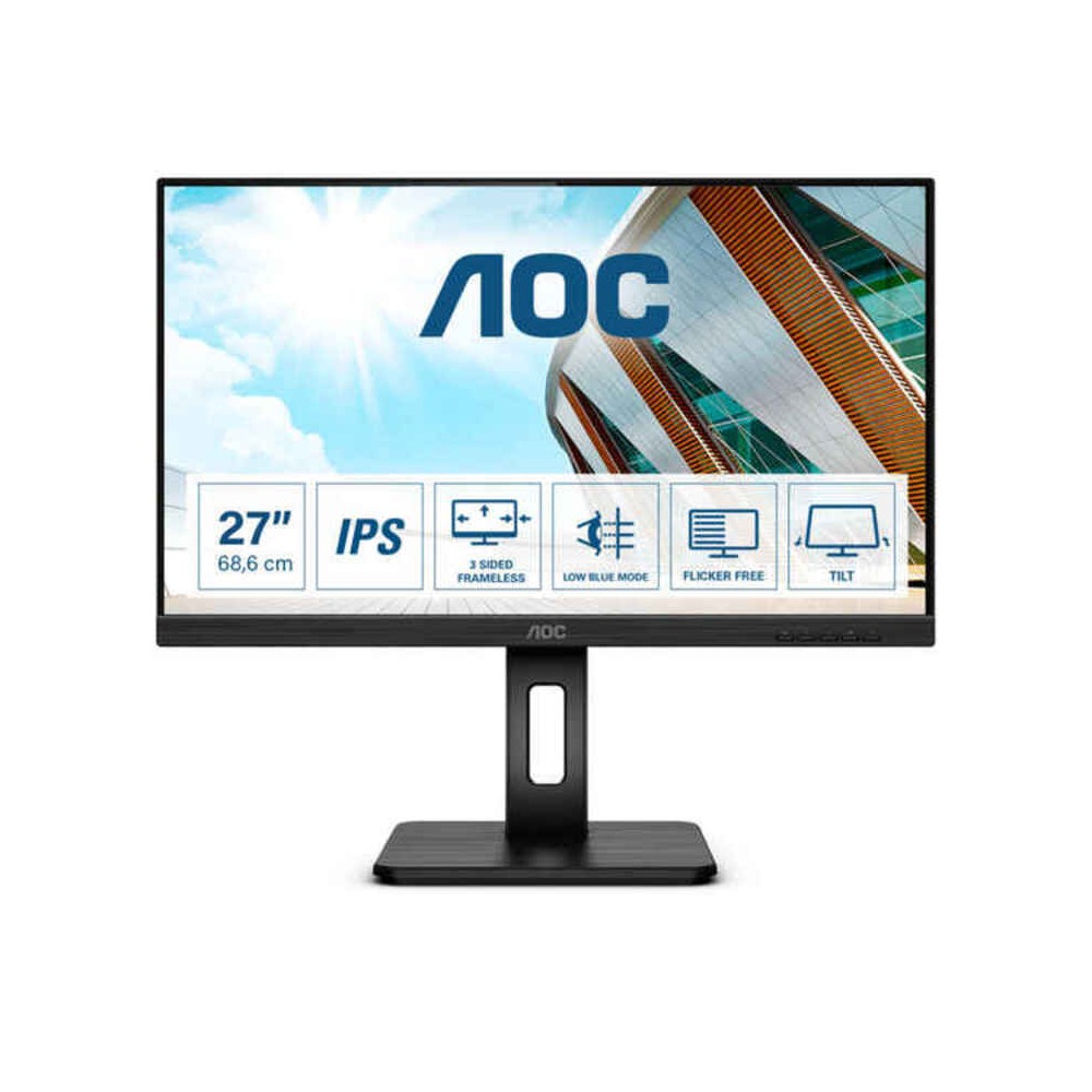 Monitor AOC 27P2Q 27" IPS WLED LED IPS LCD Flicker free 75 Hz