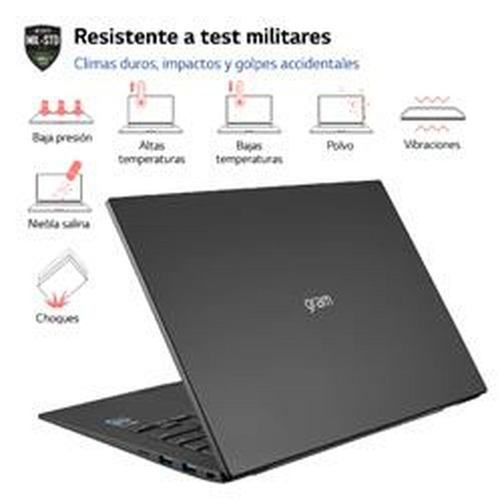 Notebook LG 14Z90R 32 GB RAM Intel Core i7-1360P Qwerty Spanisch 14" 1 TB SSD AZERTY