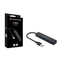 USB Hub Conceptronic Black