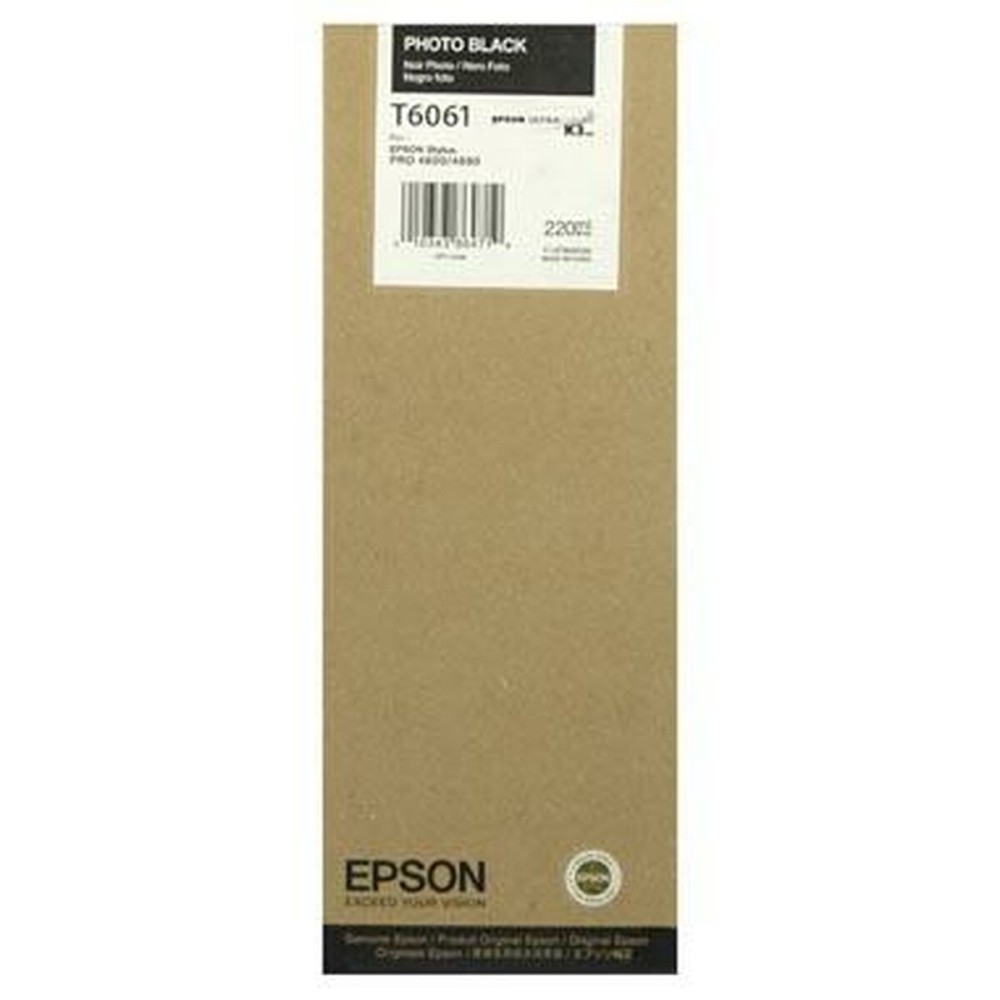 Toner Epson Cartucho T606100 negro foto Black