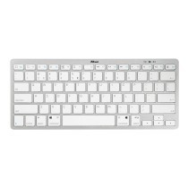 Tastiera Wireless Trust Nado Qwerty in Spagnolo Bianco