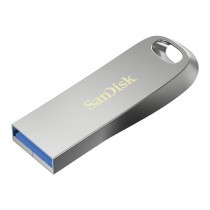 Memória USB SanDisk Ultra Luxe Cinzento 128 GB