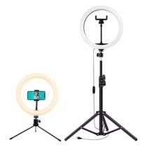 Selfie Ring Light with Tripod and Remote Flux's 12"